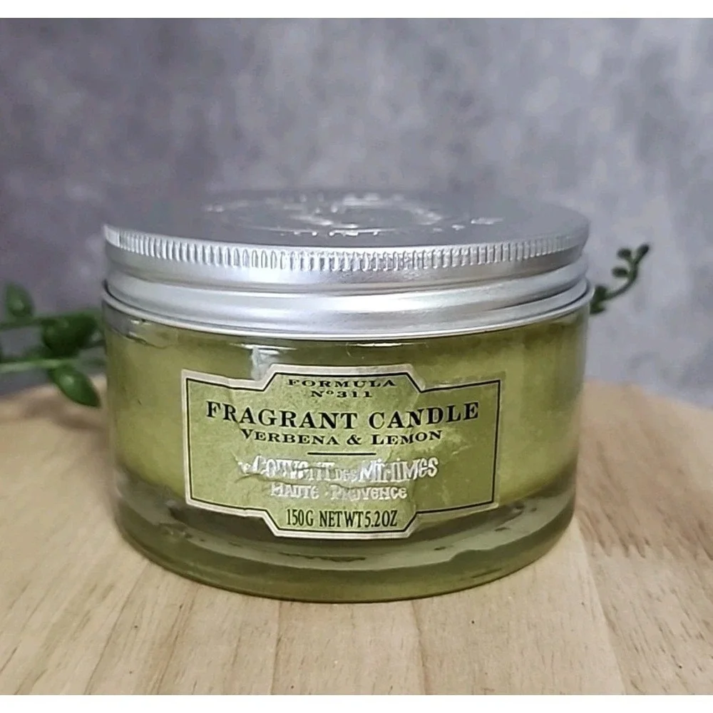 Le Couvent Des Minimes Verbena & Lemon No. 311 Fragrant Candle Glass 5.2 Oz‎